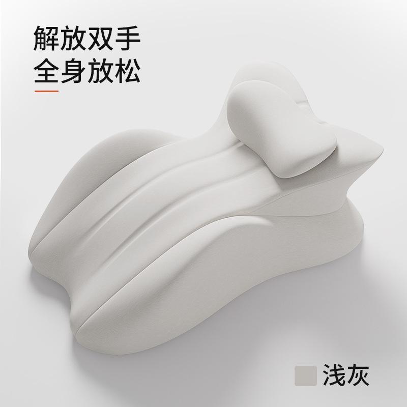 [다기능 침대 베개 편안한 스타일] [라이트 그레이]
