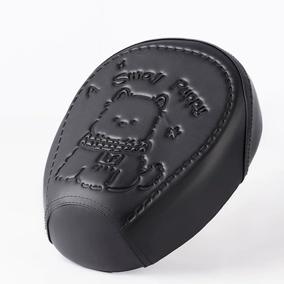 Electric car cushion, Simple Style Electric Vehicle Seat - blackfront-seat-cover