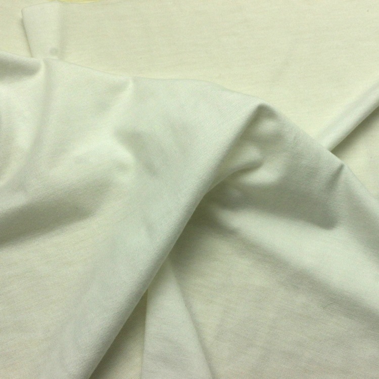 涤纶粘胶TR汗布单面布针织纬编混纺涤人棉平纹TR单面汗布T恤面料