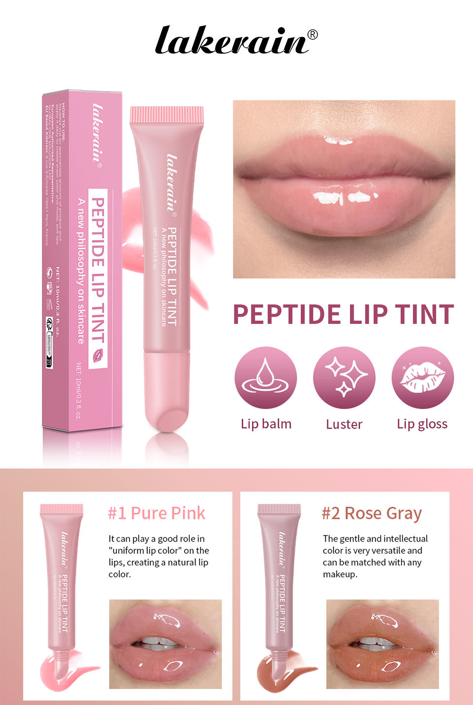 lakerain colored liquid lipstick details Picture