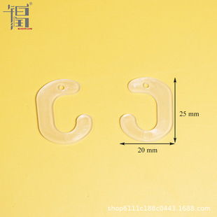 Platinum factory direct hole shoes bottom buckle gourd buckle shoe chain accessories shoe buckle G-shaped garden shoes invisible hollow buckle