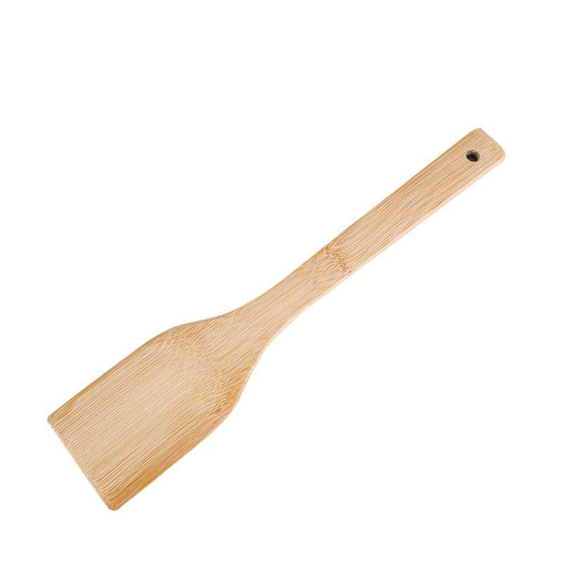 Set de pala de bambú, pala de bambú, cuchara de cocina, pala de bambú, cuchara de horquilla, pala de bambú japonesa, olla antiadherente, pala de bambú especial, cuchara de bambú
