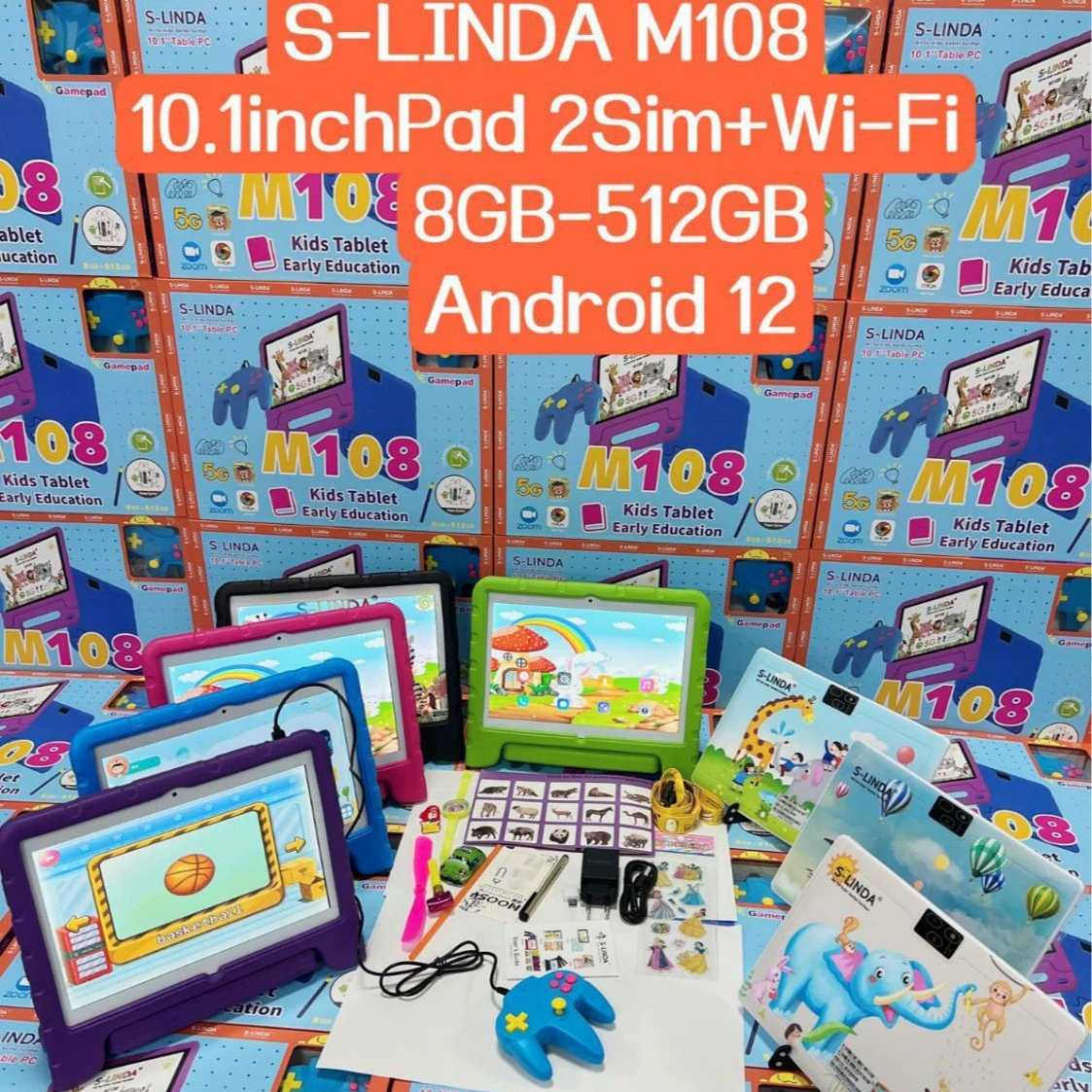 Граничная планшетная/ S-LINDA/ ZT10/ 10.1-дюймовый детский планшет с звонками SIM+Wi-Fi обучение