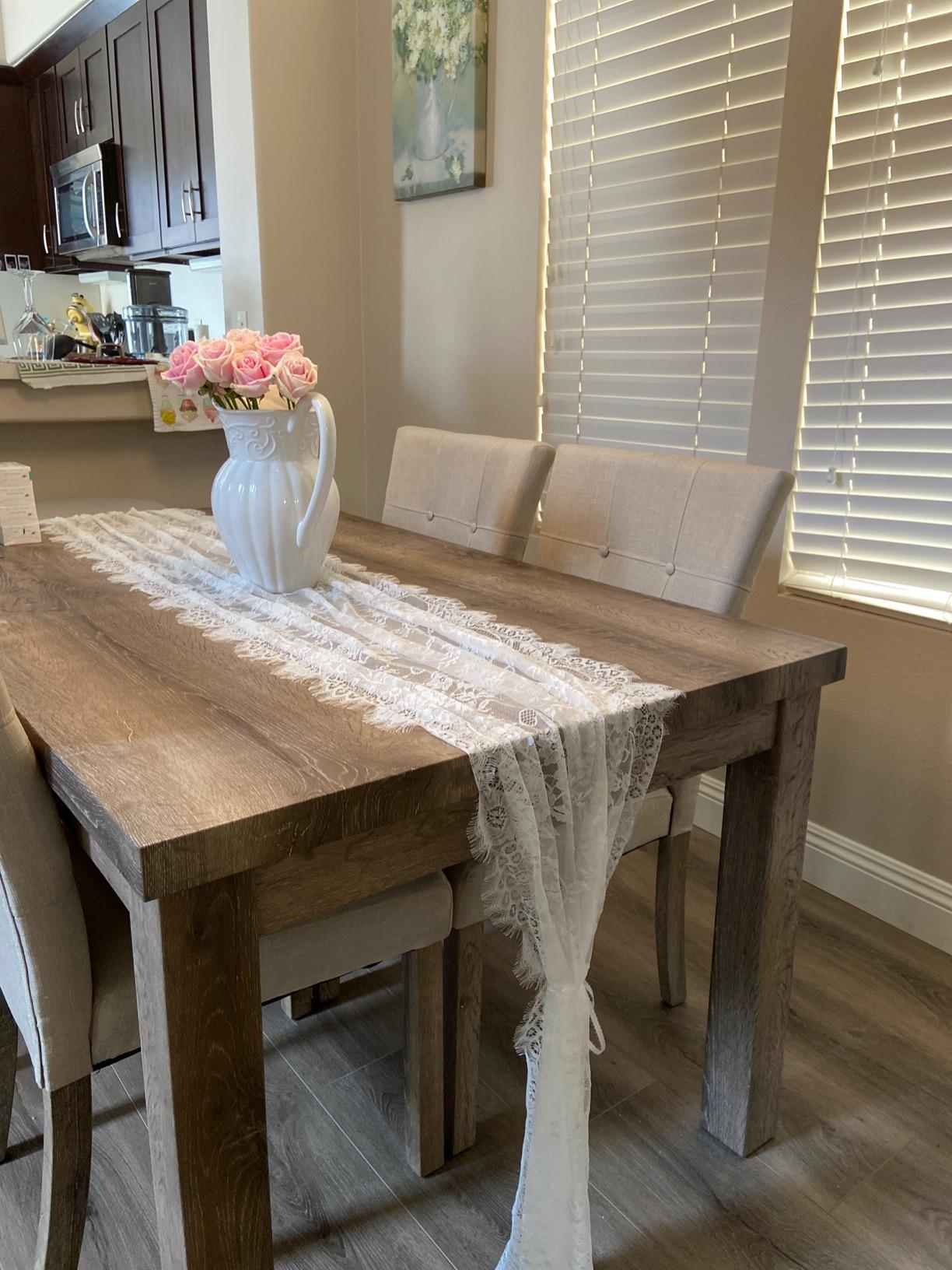 French Style Solid Color Polyester Tablecloths display picture 5