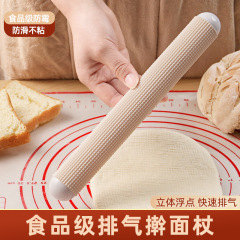 排気めん棒食品級パンマントー餃子皮神器浮動点に棒をつけない家庭用台所焙煎道具
