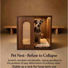 ľ�|���݌�����Dog Bed  ���͹���Wooden Pet House������ľ��