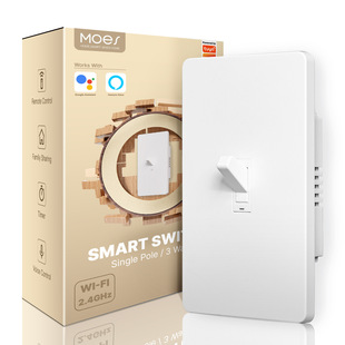 Wifi Tuya Smart Home Toggle Toggle Switch App Remote Control Single and Double Control Us Switch