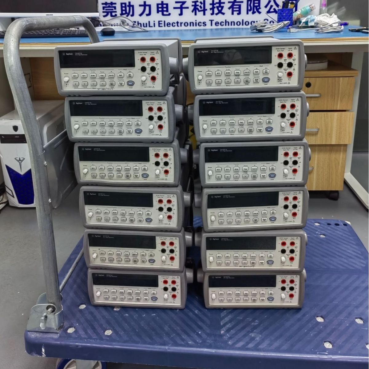 安捷伦34405A 5位半1000V 12A万用表Agilent34450A  34401A