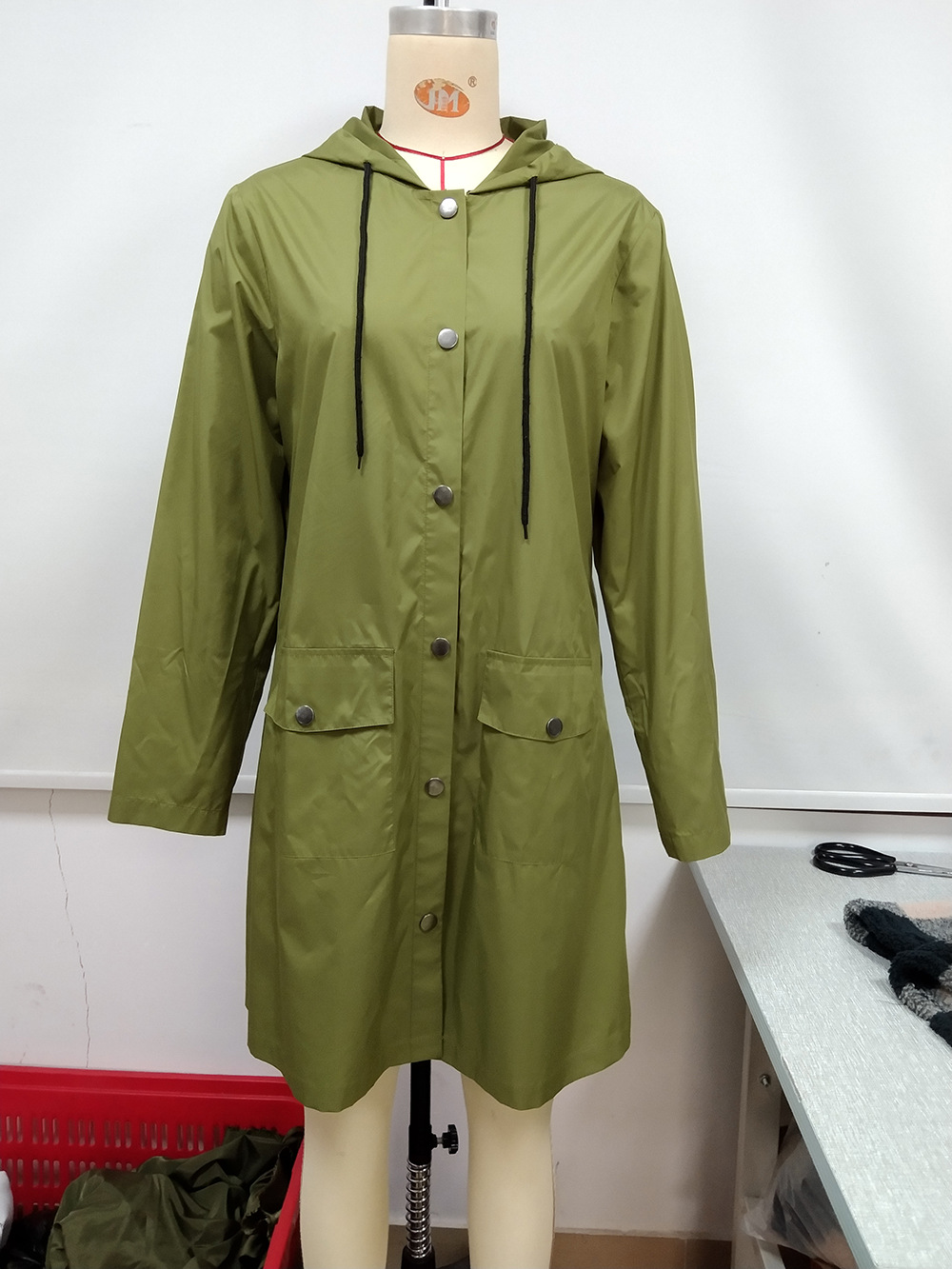 Outdoor Mountaineering Raincoat Mid-Length Anorak  Zipper Waterproof  Coat - Coats & Jackets - Uniqistic.com