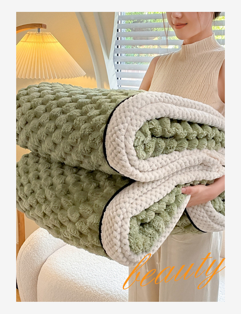 Neue Jahr hohe gewicht goldene schildkröte samt decke verdickt doppelseitige milch samt decke samt abdeckung decke_voghion.com