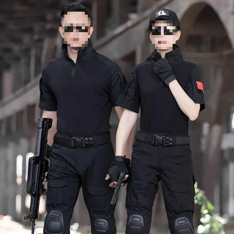 Hanye 屋外軍事訓練戦術迷彩スーツ軍事ファン特殊部隊カエルスーツ拡張トレーニング CS 耐摩耗性と通気性|undefined