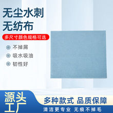 无尘纸 水刺无纺布 工业无纺布擦拭纸不掉屑吸水吸油无尘擦拭布