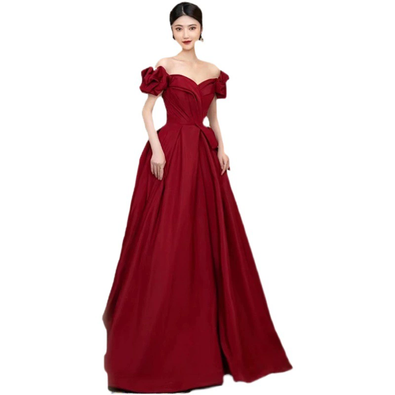 2024 Алтонный костюм для невесты удобная текстура