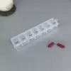 Small, white