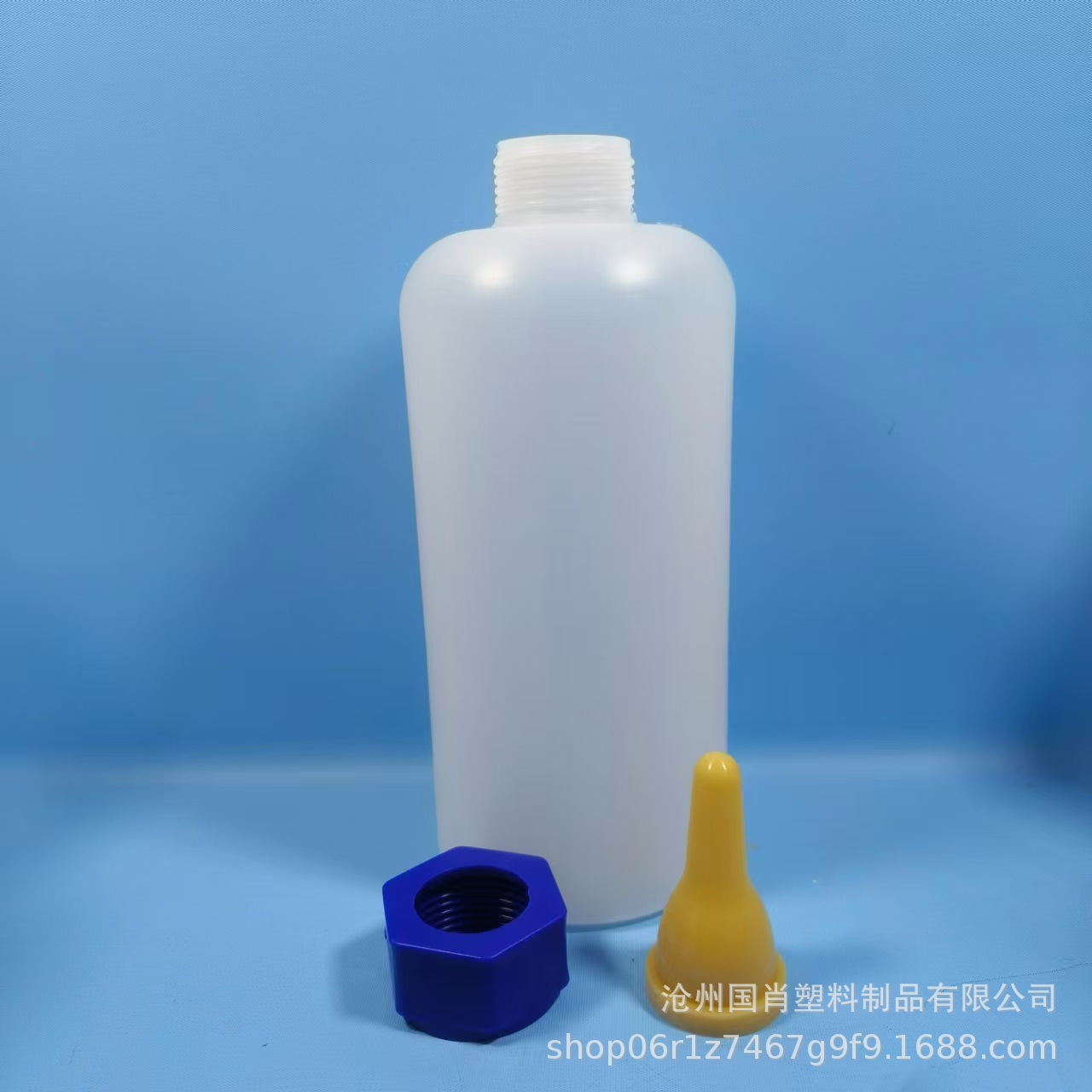 1000ml botellas redondas de animales veterinarios cerdo y oveja botellas alimentadoras de leche de leche de leche de cerdo