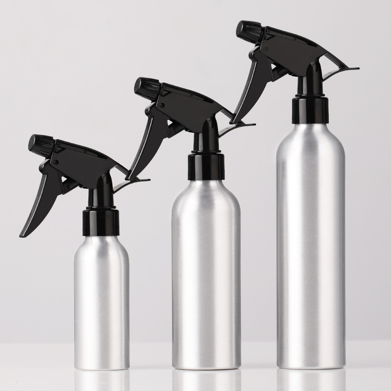 包邮消毒酒精喷雾瓶细雾消毒水液铝金属喷壶美发可调节浇花空喷瓶