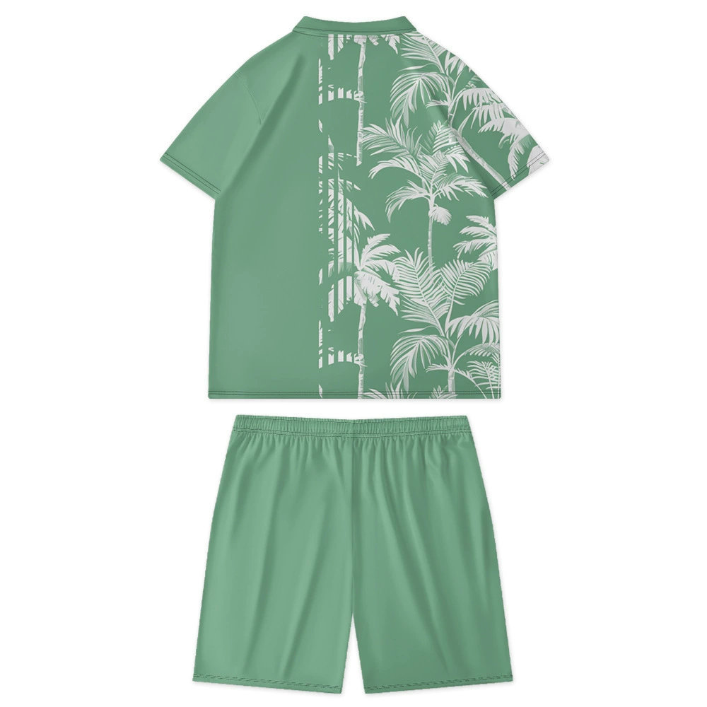 «Кросс-бордерная торговля»? set, European style, with short sleeve, 3D, plus size