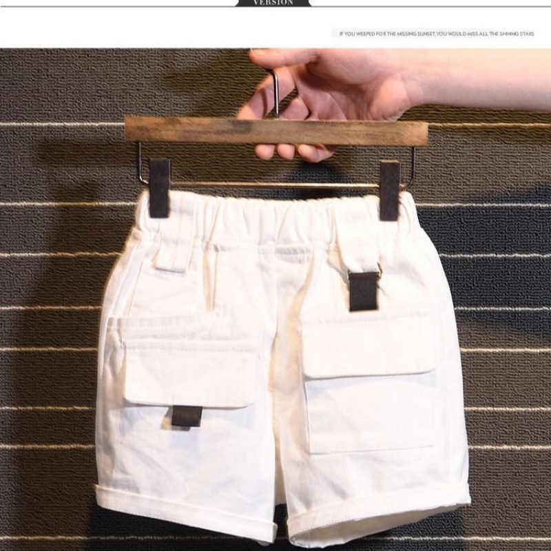 Boys' Summer Pants White