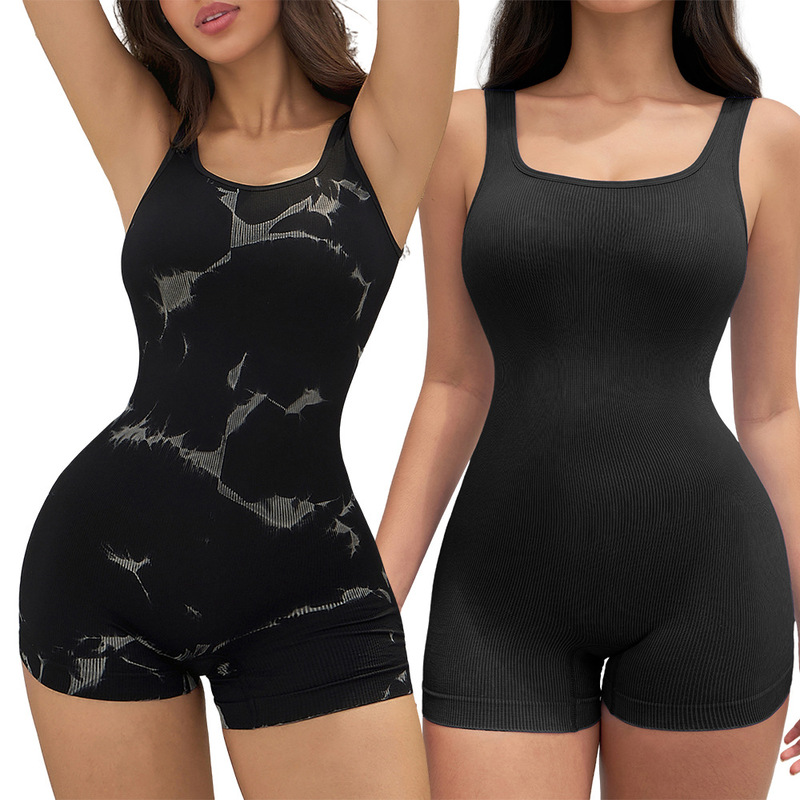 Cross-Border Shein Amazon Popular European and American Style Large Size Sleeveless Body-Shaping Jumpsuit Tummy-Tightening Butt-Lifting Shapewear