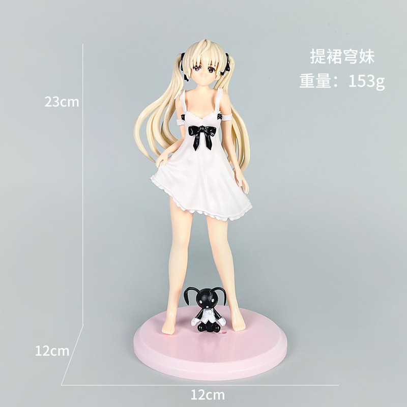 初音未来手办动漫水冰月美少女蕾姆花嫁穹妹二次元公仔模型摆件批|undefined