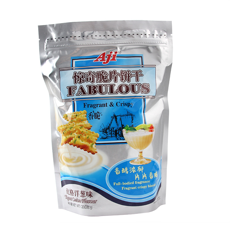 Aji驚きのチップの不規則な野菜の味のビスケットの黒松露のハムの塩味の煎餅のレジャーの間食品の卸売り