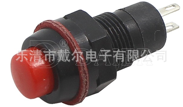 乐清戴尔电子DAIER专业生产供应带锁开关按钮 DS-211