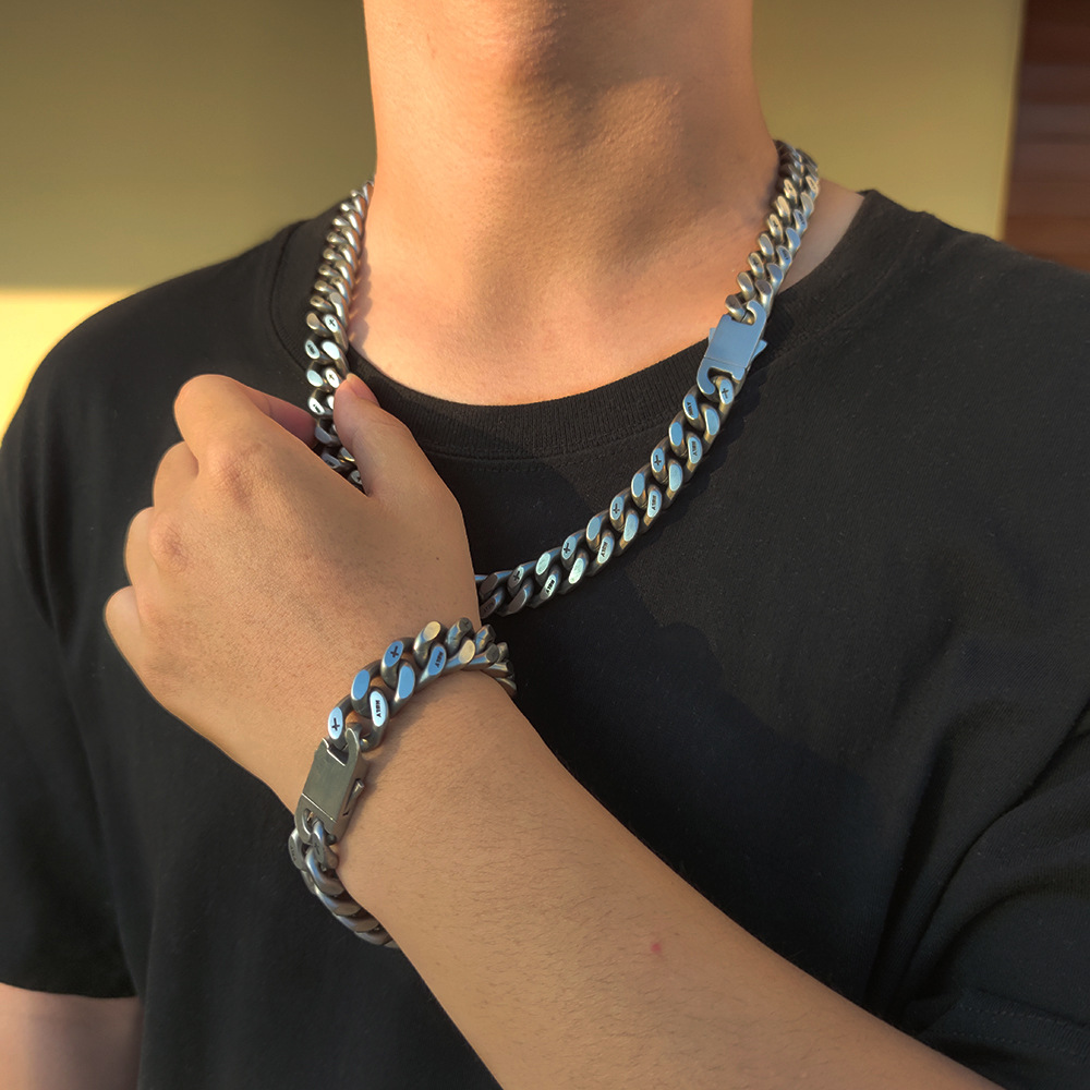 25g Weight Bracelets Classification Wholesale Original Design Solid Color Titanium Steel Bracelets