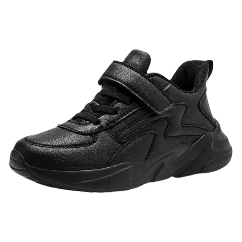 Tenis Deportivos de Piel para Niños, Microfibra y MD, Impermeables, Transpirables y Antideslizantes image 1