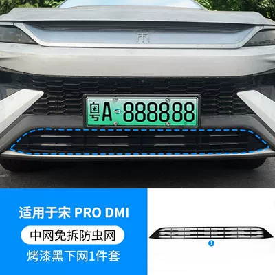 Suitable for BYD 23-25 Automobile anti-insect net - 25-song-pro-dmi-paint-black-below