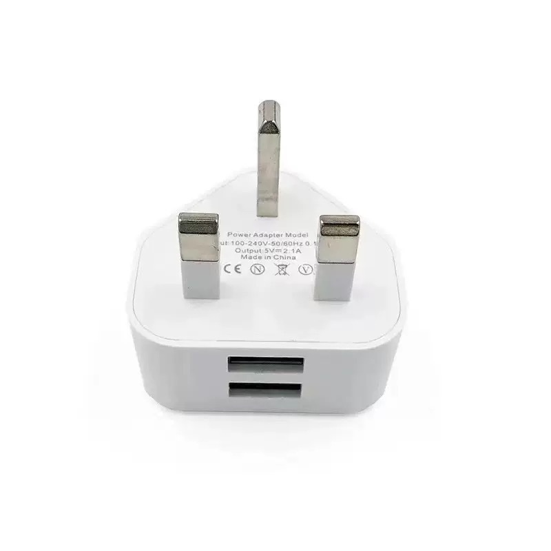 クロスボーダー5v1a英规携帯电话充电器适用iphoneアップル充电ヘッドUKCA认证三脚充电ヘッド|undefined