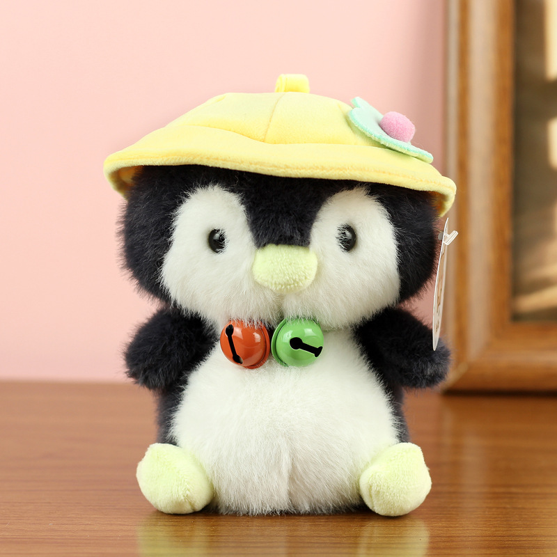 Mesa de palma con muñecas de peluche elefante pequeño mapache muñeca lindo dinosaurio pingüino acompañado juguetes para niños tranquilizadores image 10