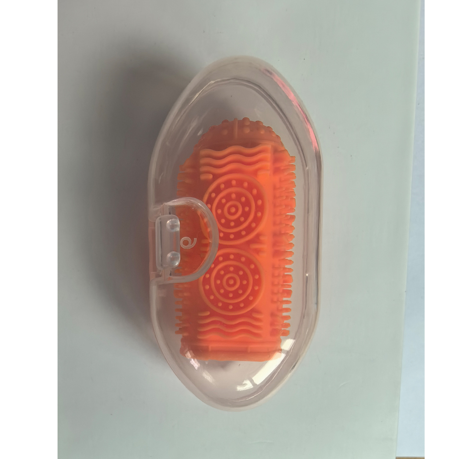 오렌지 투명 쉘