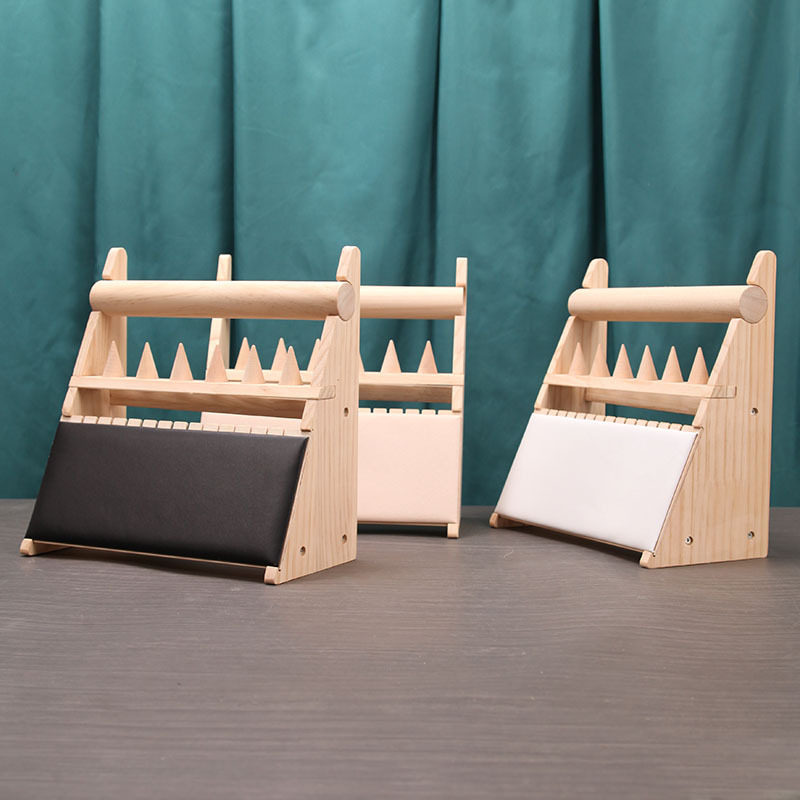 創意多功能多彩戒指手鐲手鍊手串文玩收納展示架戒指手鐲項鍊套台