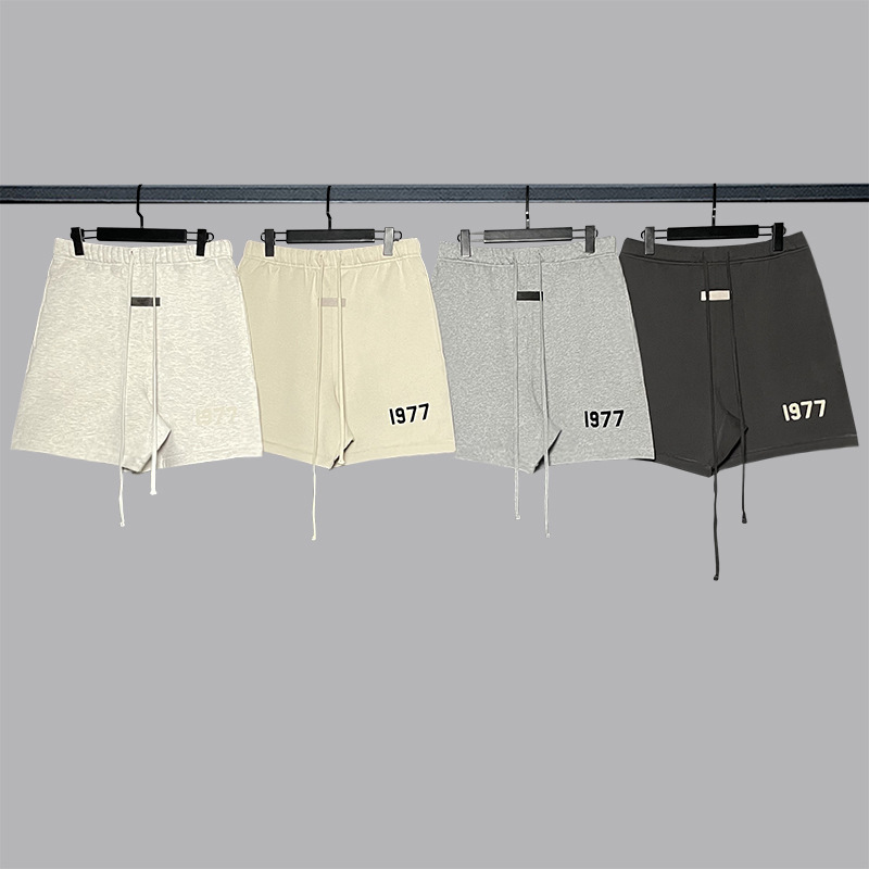 Fog Multi-Line Essentials Hhh High Street Fashion Brand 1977 American Sports Five-Point Pants Shorts Summer