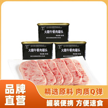 凌翔火腿午餐肉罐头200g猪肉罐头即食火锅速食战储备食品