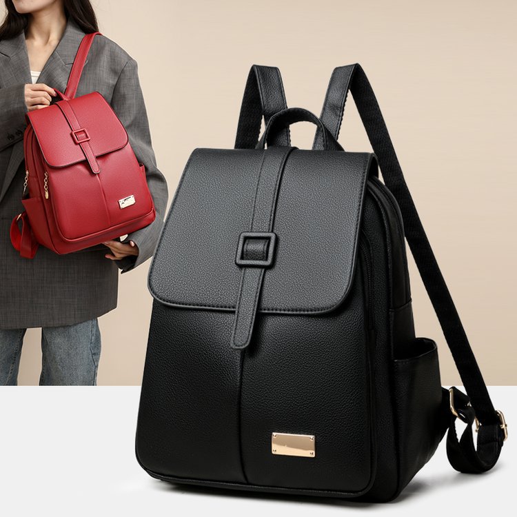 Pu2026 New Women's Backpack Urban Commuting Manufacturer Wholesale Foreign Trade Export Cross-Border Women's Bag Dropshipping