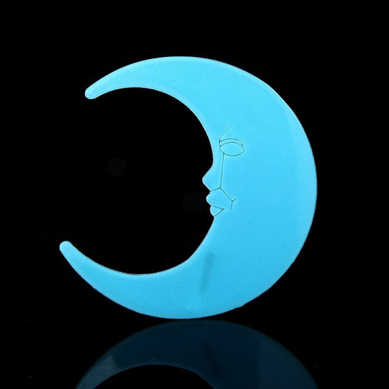 Estrellas nocturnas, luna, pared luminosa pegada a la Sala de estar del dormitorio, decoración de la pared de la fiesta, pegatinas fluorescentes de distribución transfronteriza