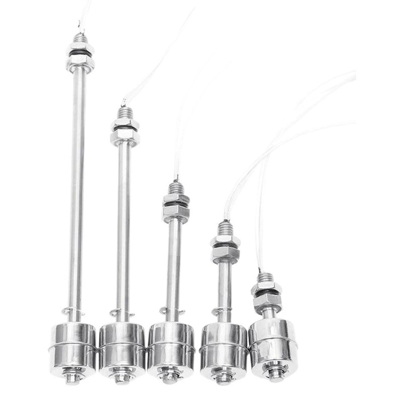 Поплавковый переключатель уровня 304 из нержавеющей стали с одним поплавком Магнитный поплавок небольшой уровень воды резервуар для воды Поплавковый выключатель водяной помпы