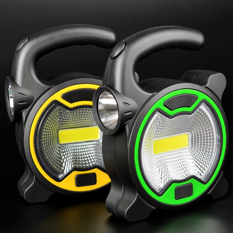 Solar COB camping lamp, charging outdoor usb portable lamp, flashlight, mobile phone charging, work light wholesale pic 49