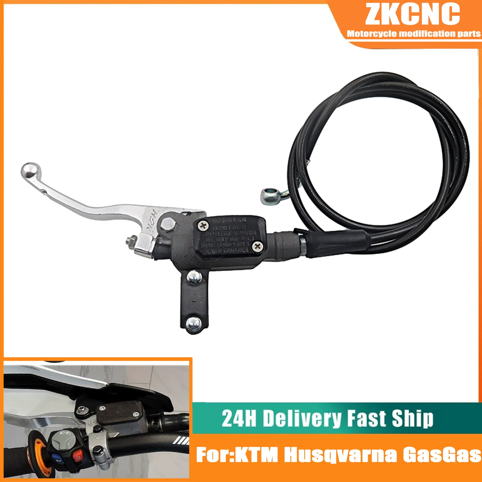 Модификация мотоцикла аксессуары гидравлический сцепление насос тормоза главный цилиндр дисковый тормоз насос в сборке масляный шланг