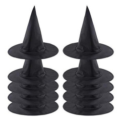 ホリデーパーティー パーティー用品 ハロウィン 魔女帽子 魔女帽子 魔法使いの帽子 メイクアップ コスチューム小道具