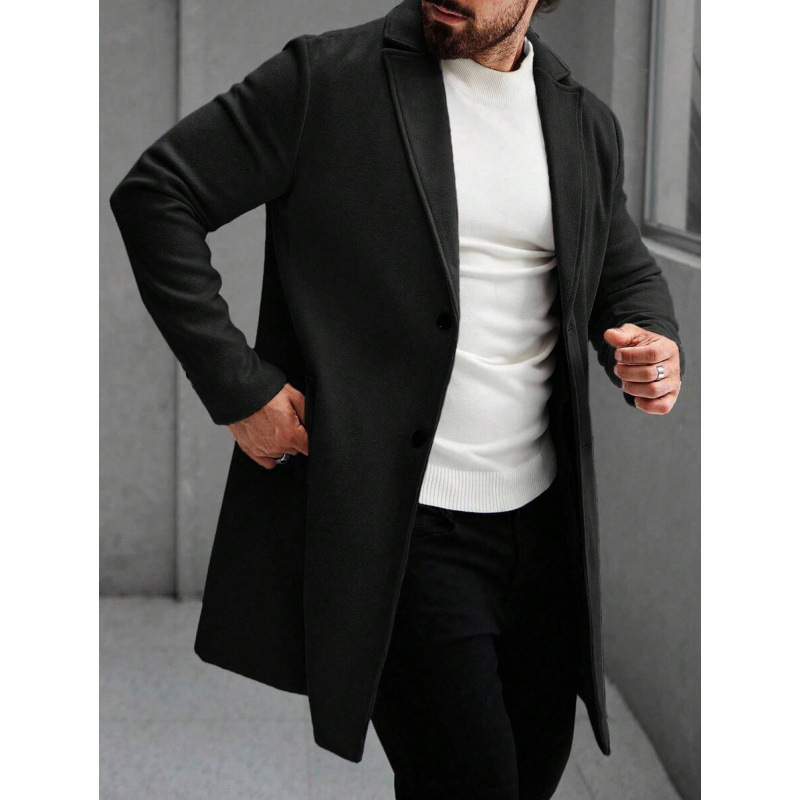 L 48026 Hombre delgado trench coat hombre delgado trench coat