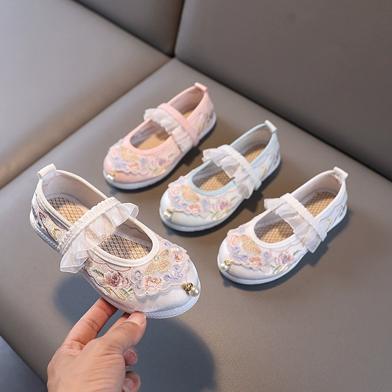 Hanfu обувь весенняя и летняя обувь для девочек