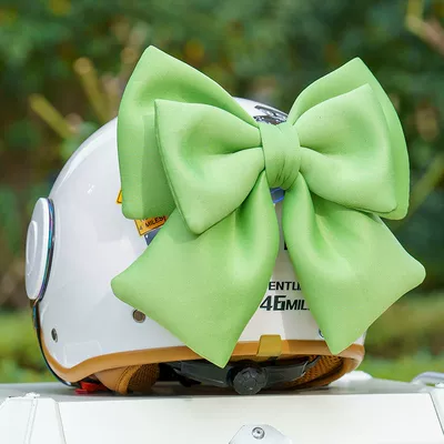 Other Automotive Interior Supplies Electric Vehicle, Motorcycle Decorations - green-bow