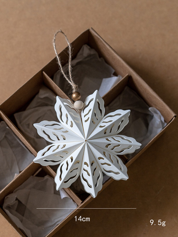 新しいクリスマスツリー飾り折り紙ハニカムボールペンダント、クリエイティブな雪の結晶エンジェルインスペンダント、写真撮影用小道具、インス風|undefined