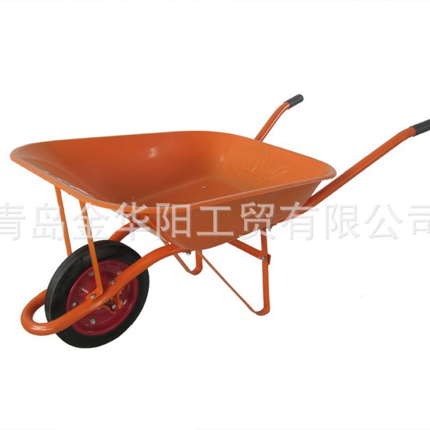 物流建筑花园工具车铁质手推车WB6200独轮手推车 工地手推车
