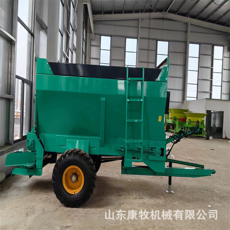 3立方三轮撒粪车 康牧大马力柴油撒肥机 农田有机肥撒粪机