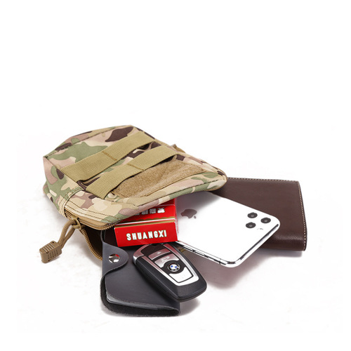 MOLLE tactical bag military fan accessory bag EDC outdoor tool bag first aid bag emergency bag camouflage tactical waist bag