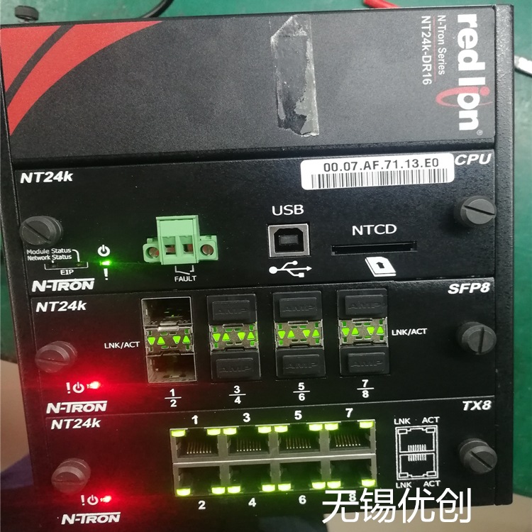 美国红狮red lion 工业交换机 NT24K RTU DCS