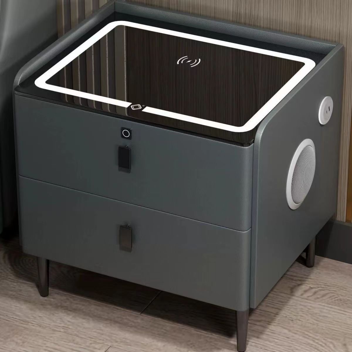 다크그레이 + 3색조명 + 무선충전